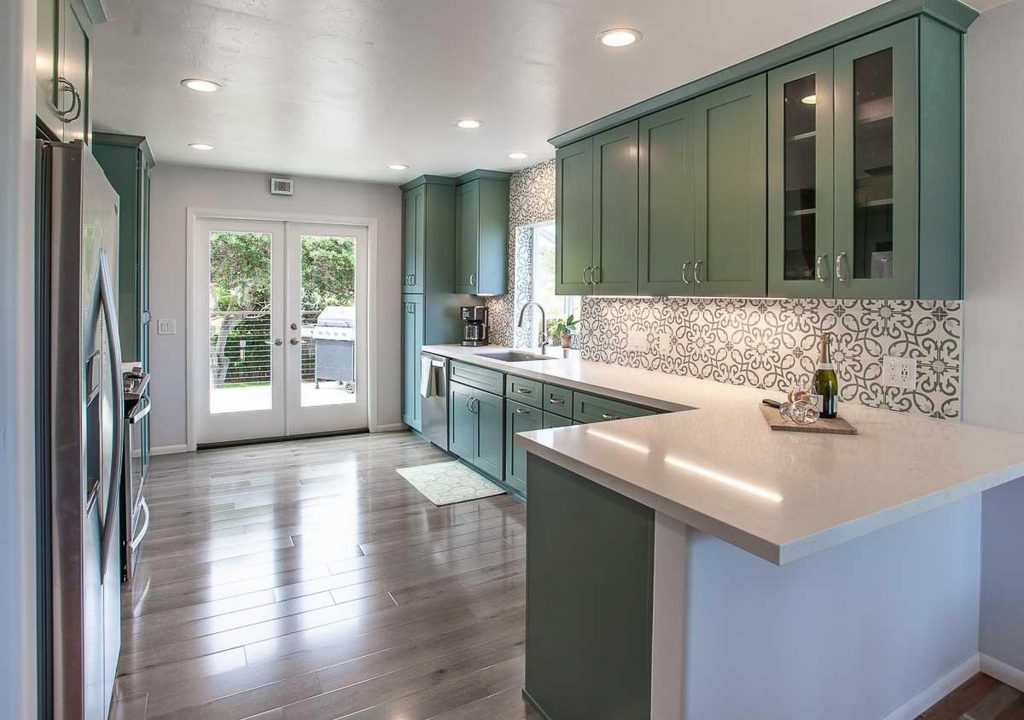 new kitchen in San Diego County